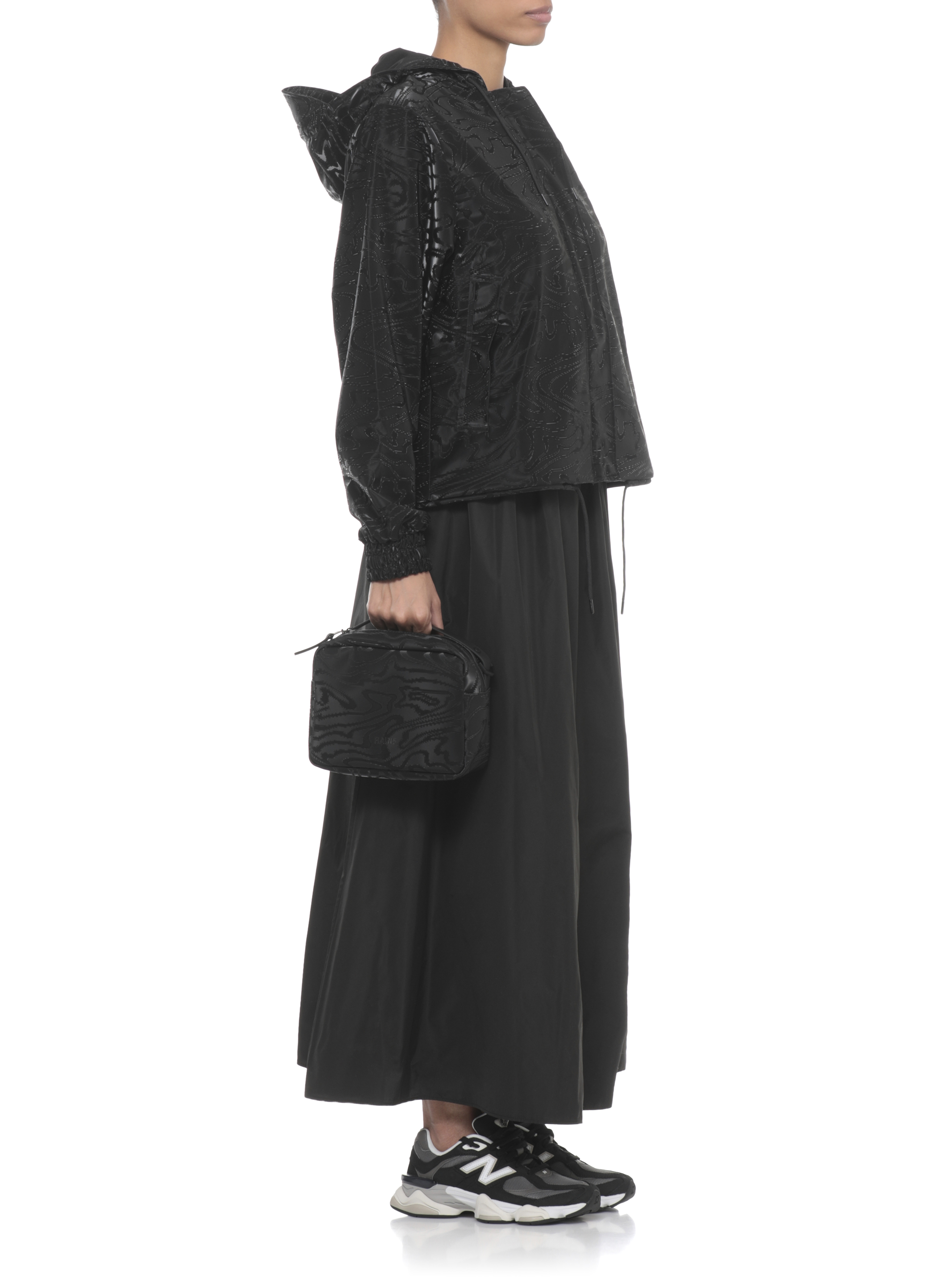 Rains Coats Black RA18040STRINGWJACKETAMP (RAINS / カジュアルジャケット ) | RAINS (レインズ)(4)