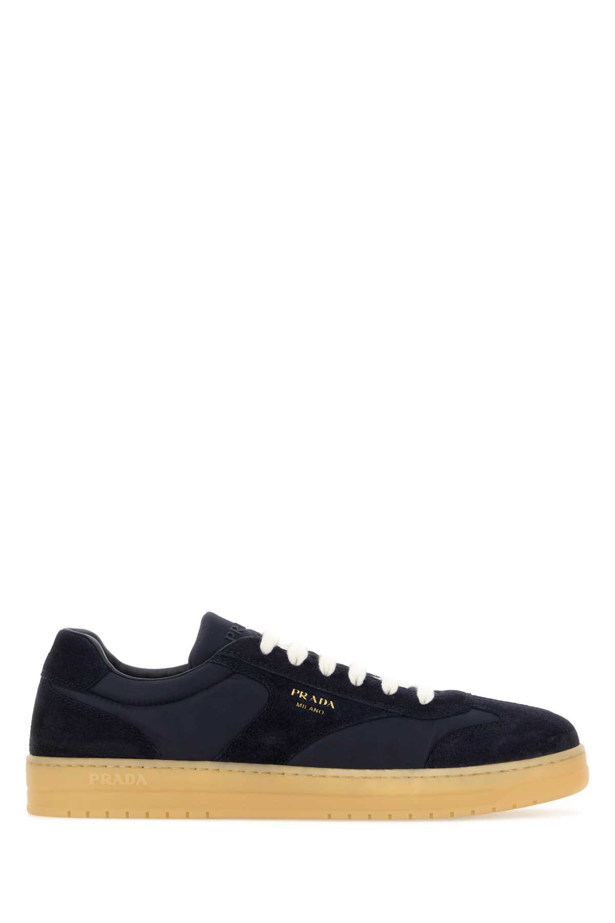 Midnight blue suede e Re-Nylon sneakers 2EE464FG000D7RF0008 (Prada / スニーカー ) | Prada (プラダ)