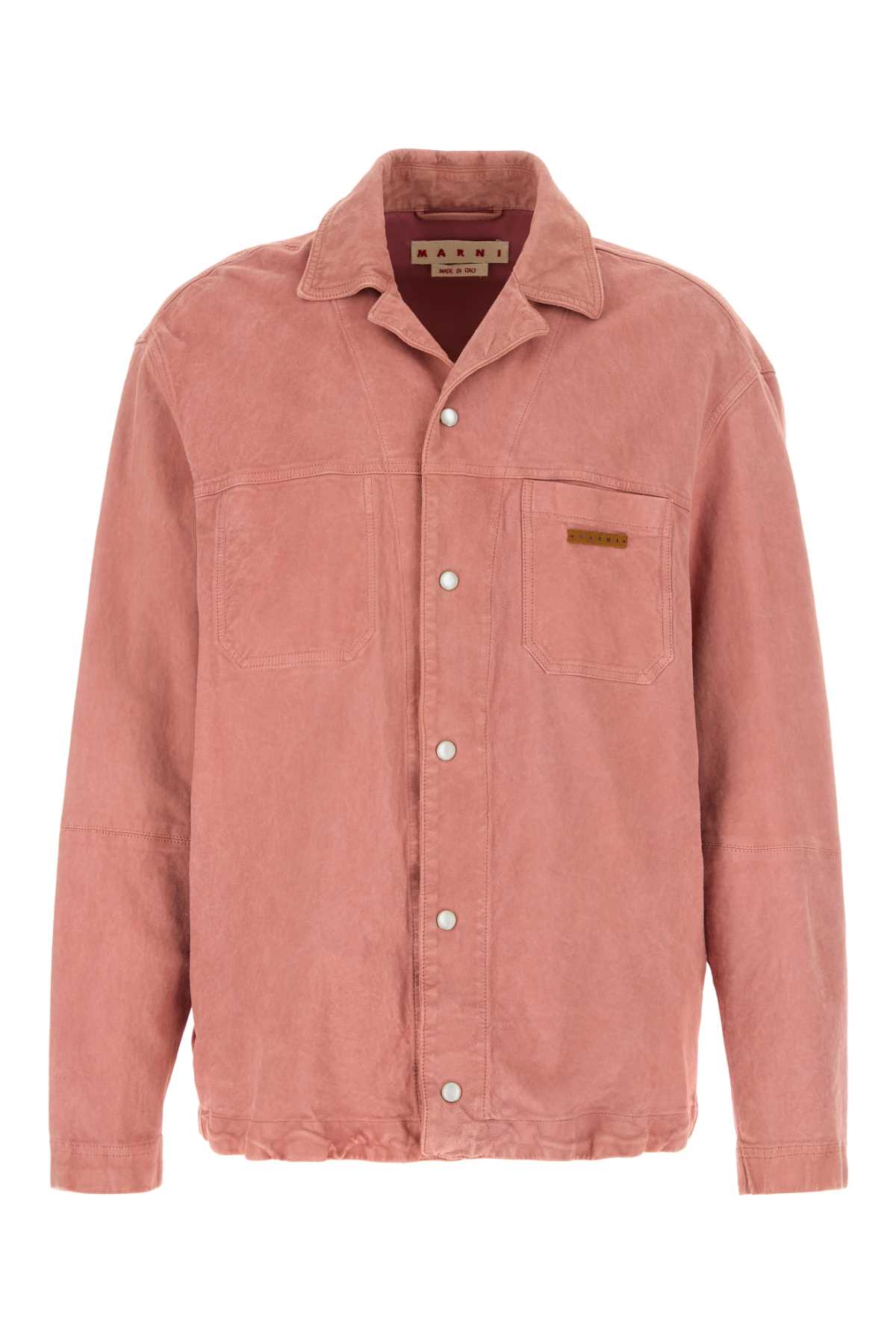 Pink suede shirt CUMY0033A1ULA76100C67 (Marni / シャツ・ブラウス ) | Marni (マルニ)