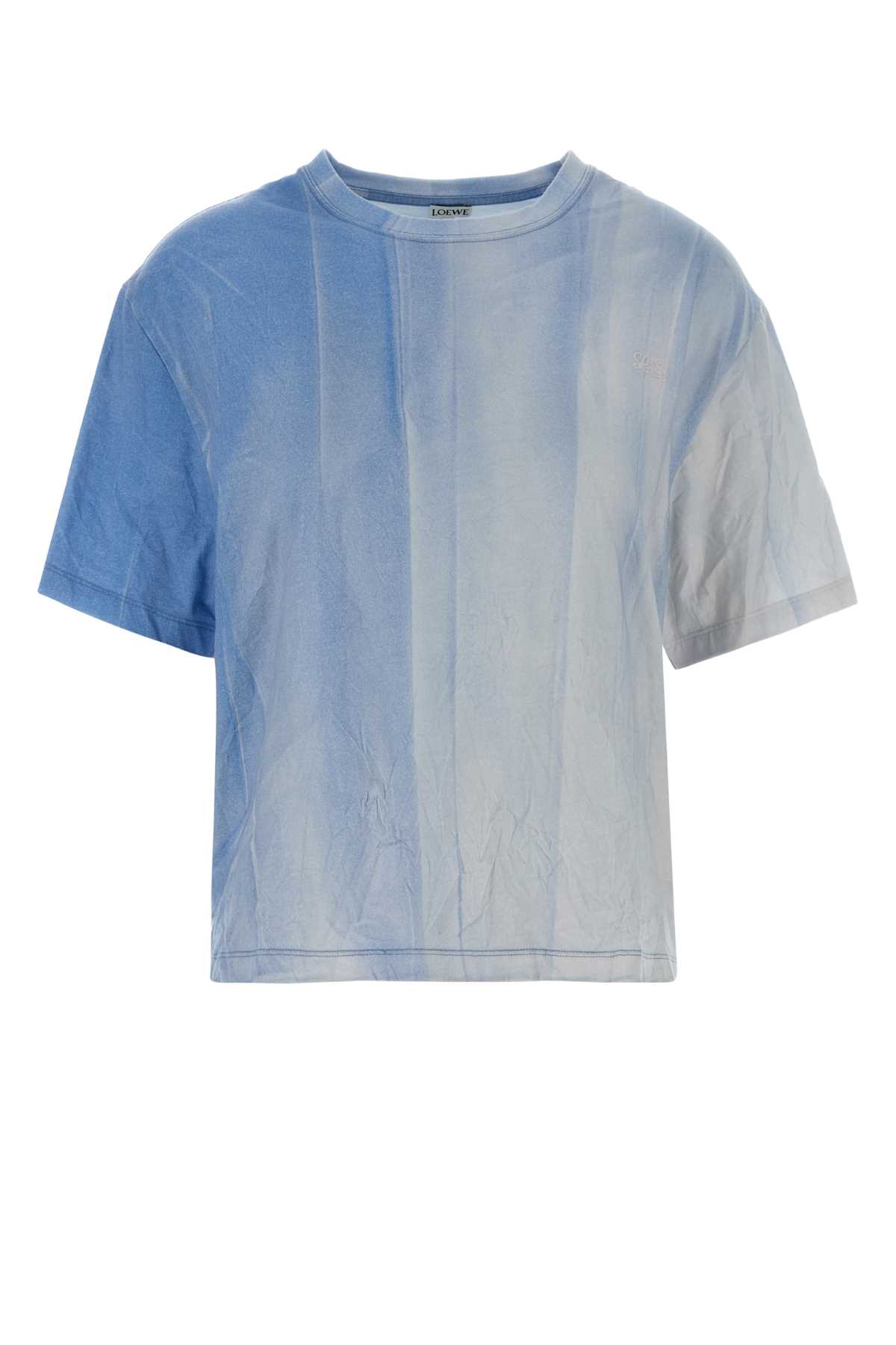 Light-blue jersey t-shirt S540Y22X86LIGHTBLUE (LOEWE / Tシャツ・カットソー ) | LOEWE (ロエベ)