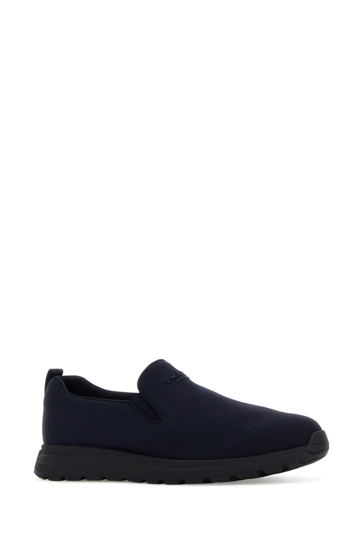 Dark blue jersey slip ons 2DE157FG00158VF0124 (Prada / スニーカー ) | Prada (プラダ)(1)