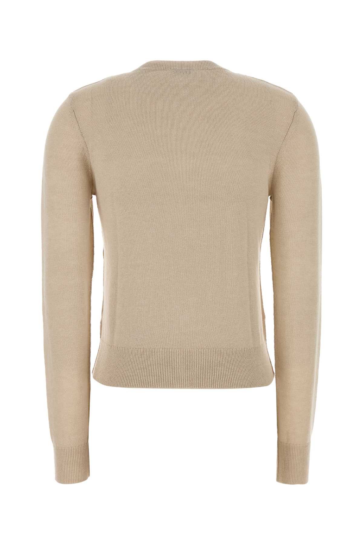 Beige cotton and wool cardigan 8122544C5121 (Burberry / ニット・セーター・カーディガン ) | Burberry (バーバリー)(1)