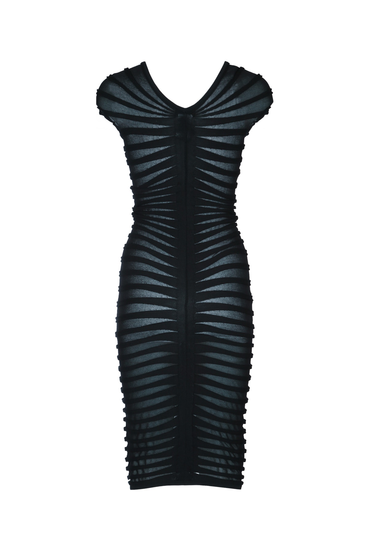 ABITO IN MAGLIA CON TRASPARENZE AM26T62E2110 (Elisabetta Franchi / ワンピース・ドレス・オールインワン ) | Elisabetta Franchi (エリザベッタ フランキ)(1)