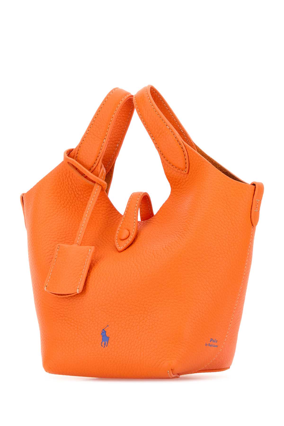 Orange leather handbag 428944657002 (Polo Ralph Lauren / トートバッグ ) | Polo Ralph Lauren (ポロ ラルフ ローレン)(1)