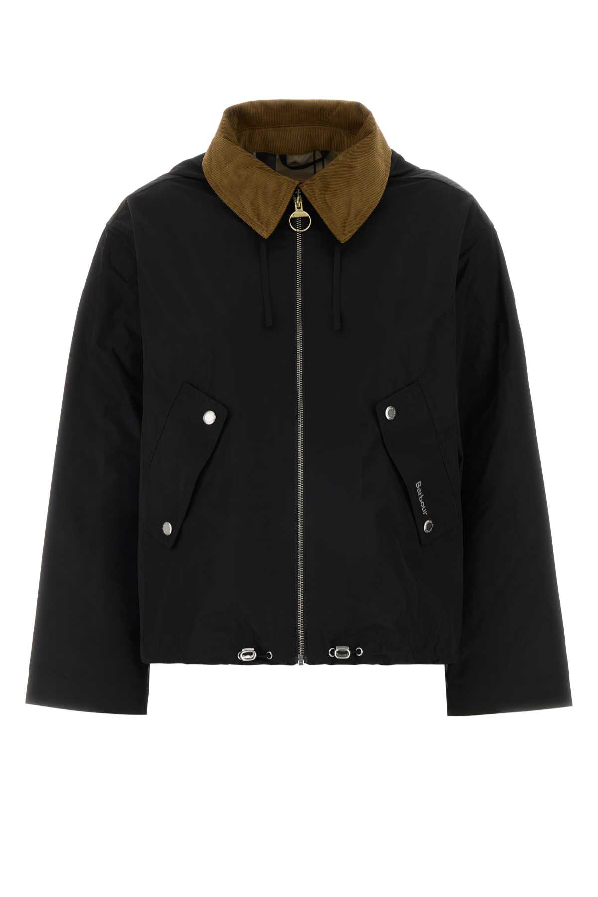 Black polyester Weaver jacket LSP0307BK11 (Barbour / カジュアルジャケット ) | Barbour (バブアー)