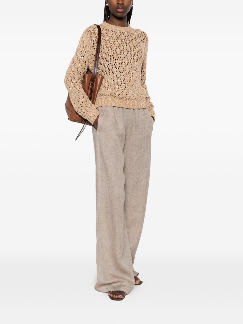 Fabiana Filippi Trousers PAD276F291M1310161 (FABIANA FILIPPI / パンツ ) | FABIANA FILIPPI (ファビアナフィリッピ)(2)