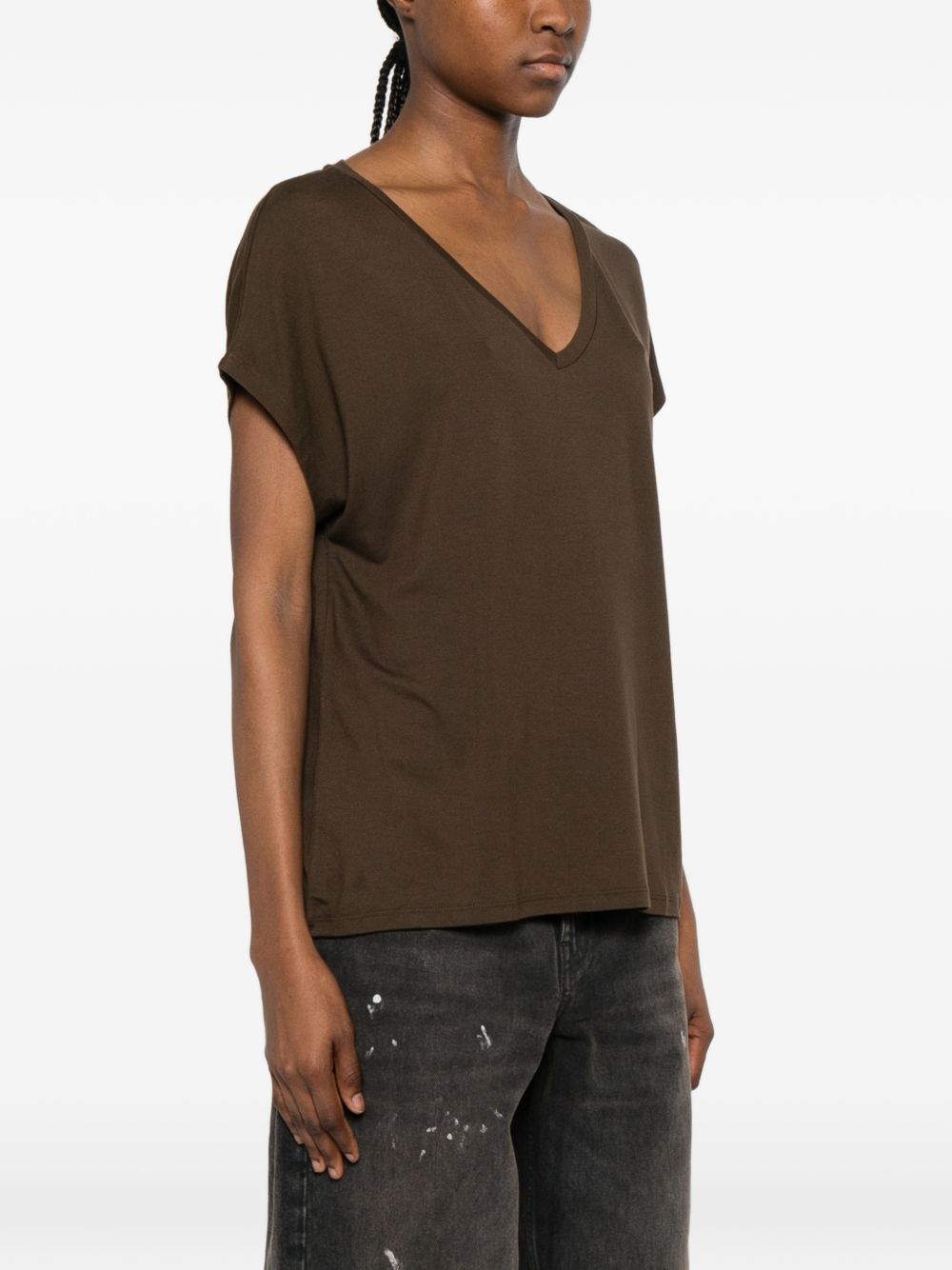 Majestic Filatures T-shirts and Polos Red E26M001FTS1591079 (MAJESTIC FILATURES / Tシャツ・カットソー ) | MAJESTIC FILATURES (マジェスティック フィラチュール)(3)