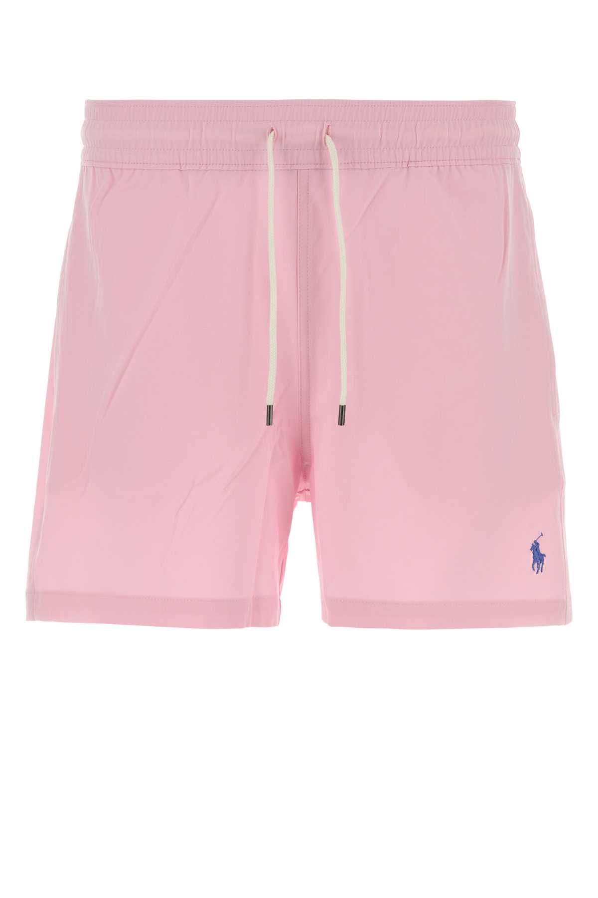 Pink stretch polyester swimming shorts 710B16721007 (Polo Ralph Lauren / スイムウェア ) | Polo Ralph Lauren (ポロ ラルフ ローレン)
