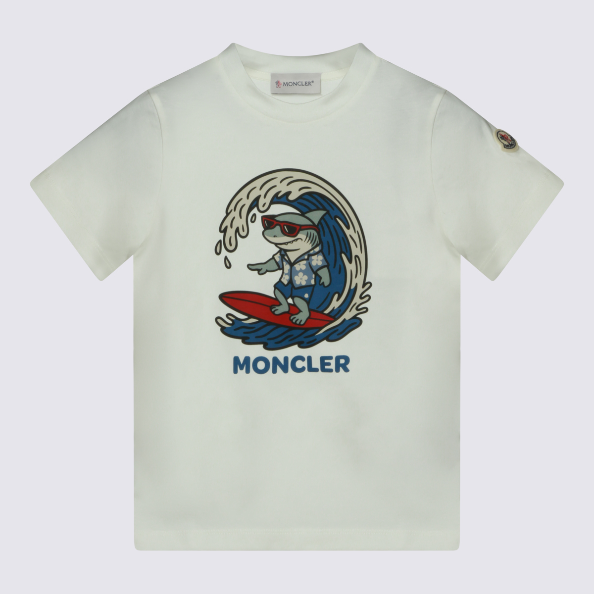 Moncler T-shirts and Polos White L19548C0002589AFVF00 (Moncler / Tシャツ・カットソー ) | Moncler (モンクレール)