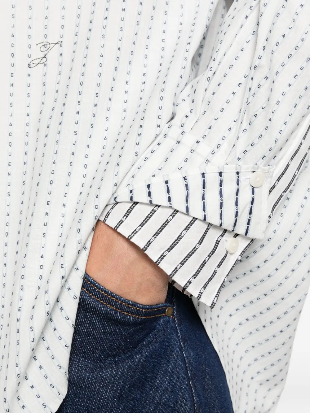 LA CHEMISE LETRO IN COTTON SHM00572AW007791LX (JACQUEMUS / シャツ・ブラウス ) | JACQUEMUS (ジャックムス)(3)