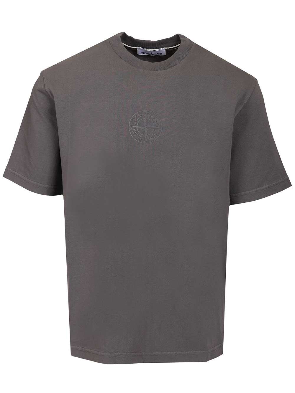 SS T-SHIRT ORGANIC COTTON JERSEY, 'FISSATO' EFFECT GARMENT DYED 2100001S0E14V002D (STONE ISLAND / Tシャツ・カットソー ) | STONE ISLAND (ストーンアイランド)