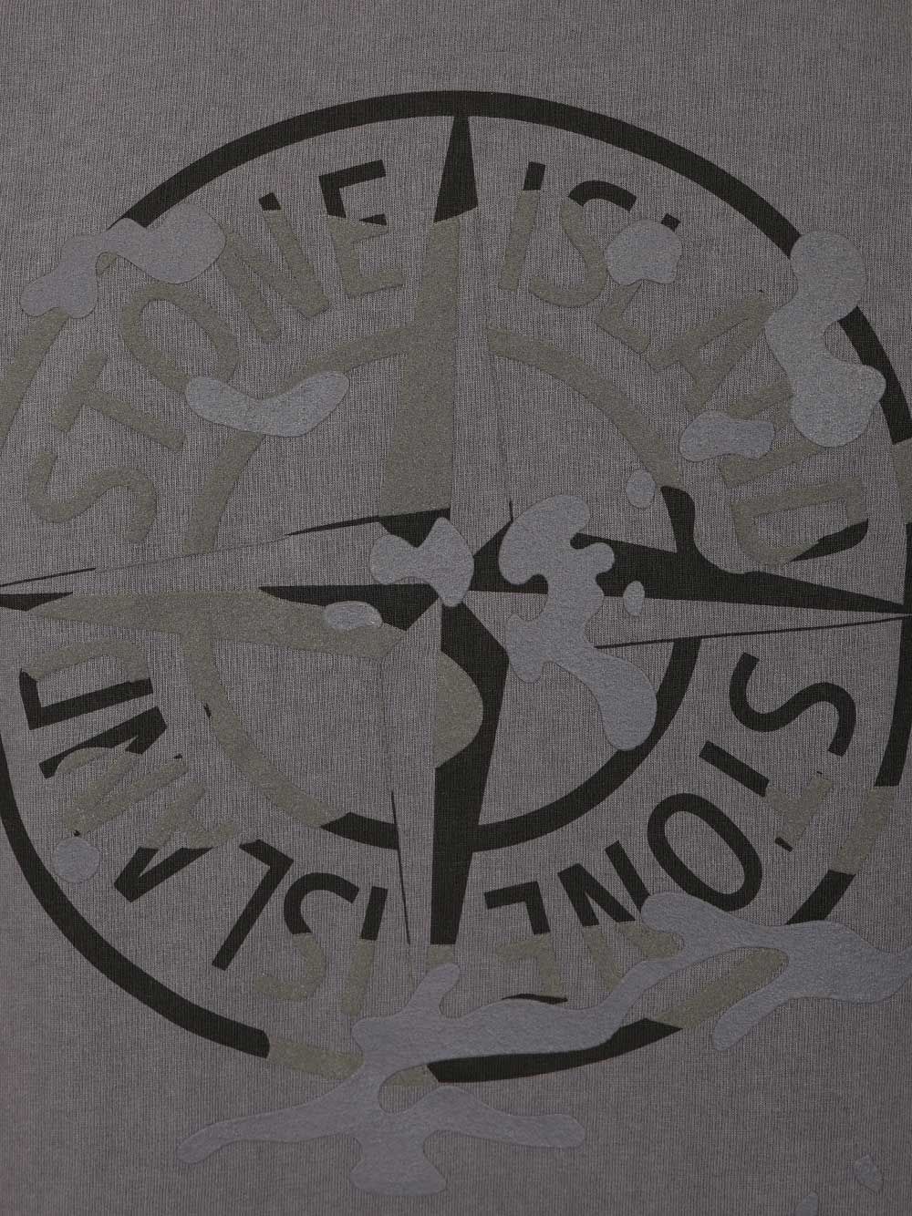 SS T-SHIRT ORGANIC COTTON JERSEY, 'FISSATO' EFFECT GARMENT DYED 2100001S0E14V002D (STONE ISLAND / Tシャツ・カットソー ) | STONE ISLAND (ストーンアイランド)(3)