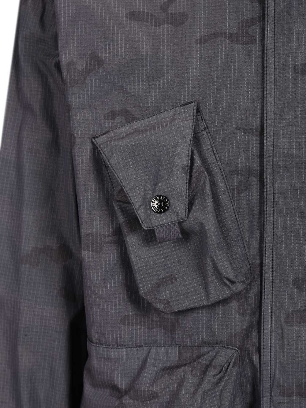 JACKET FADED CAMO RIPSTOP-TC, GARMENT DYED 4100071S00E9V002D (STONE ISLAND / カジュアルジャケット ) | STONE ISLAND (ストーンアイランド)(4)