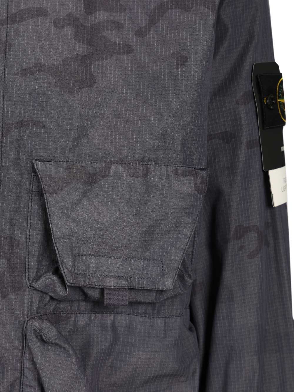 JACKET FADED CAMO RIPSTOP-TC, GARMENT DYED 4100071S00E9V002D (STONE ISLAND / カジュアルジャケット ) | STONE ISLAND (ストーンアイランド)(5)