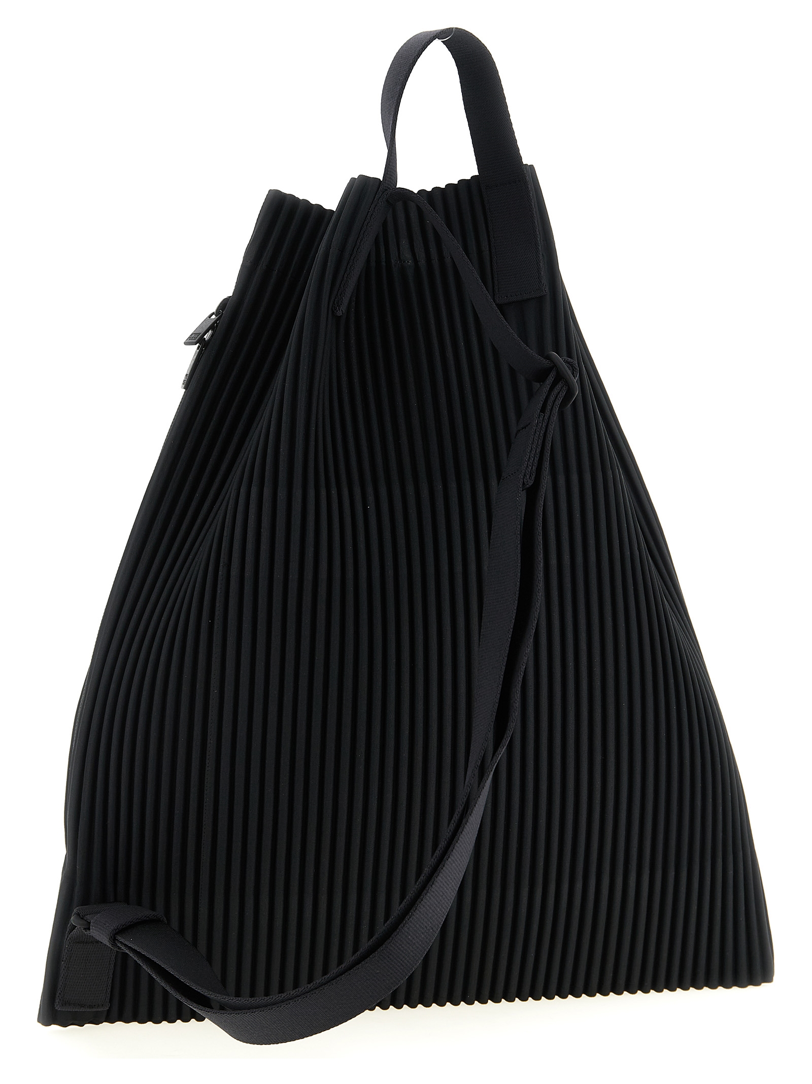 'Drawstring pleats' bag HP66AG43615 (HOMME PLISSÉ ISSEY MIYAKE / ハンドバッグ・ショルダーバッグ ) | HOMME PLISSÉ ISSEY MIYAKE (オムプリッセ イッセイ ミヤケ)(1)