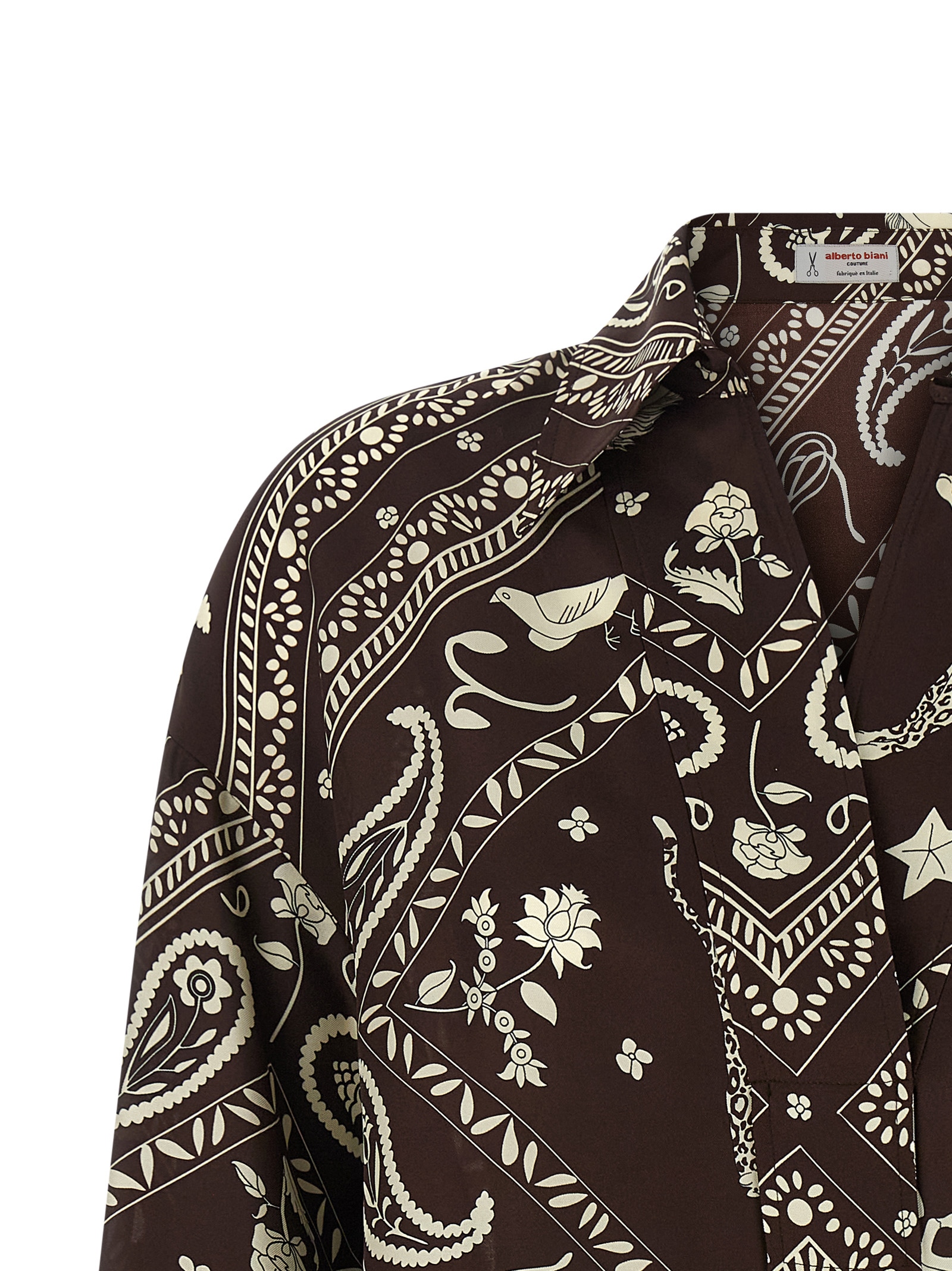 Printed blouse MM861SE320060 (alberto biani / シャツ・ブラウス ) | alberto biani (アルベルト ビアーニ)(2)