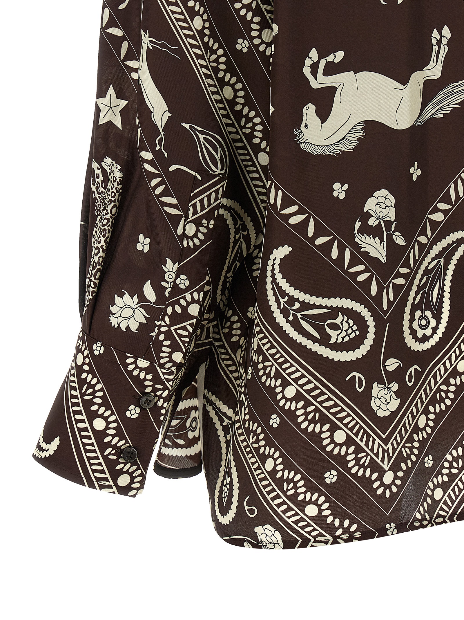 Printed blouse MM861SE320060 (alberto biani / シャツ・ブラウス ) | alberto biani (アルベルト ビアーニ)(3)