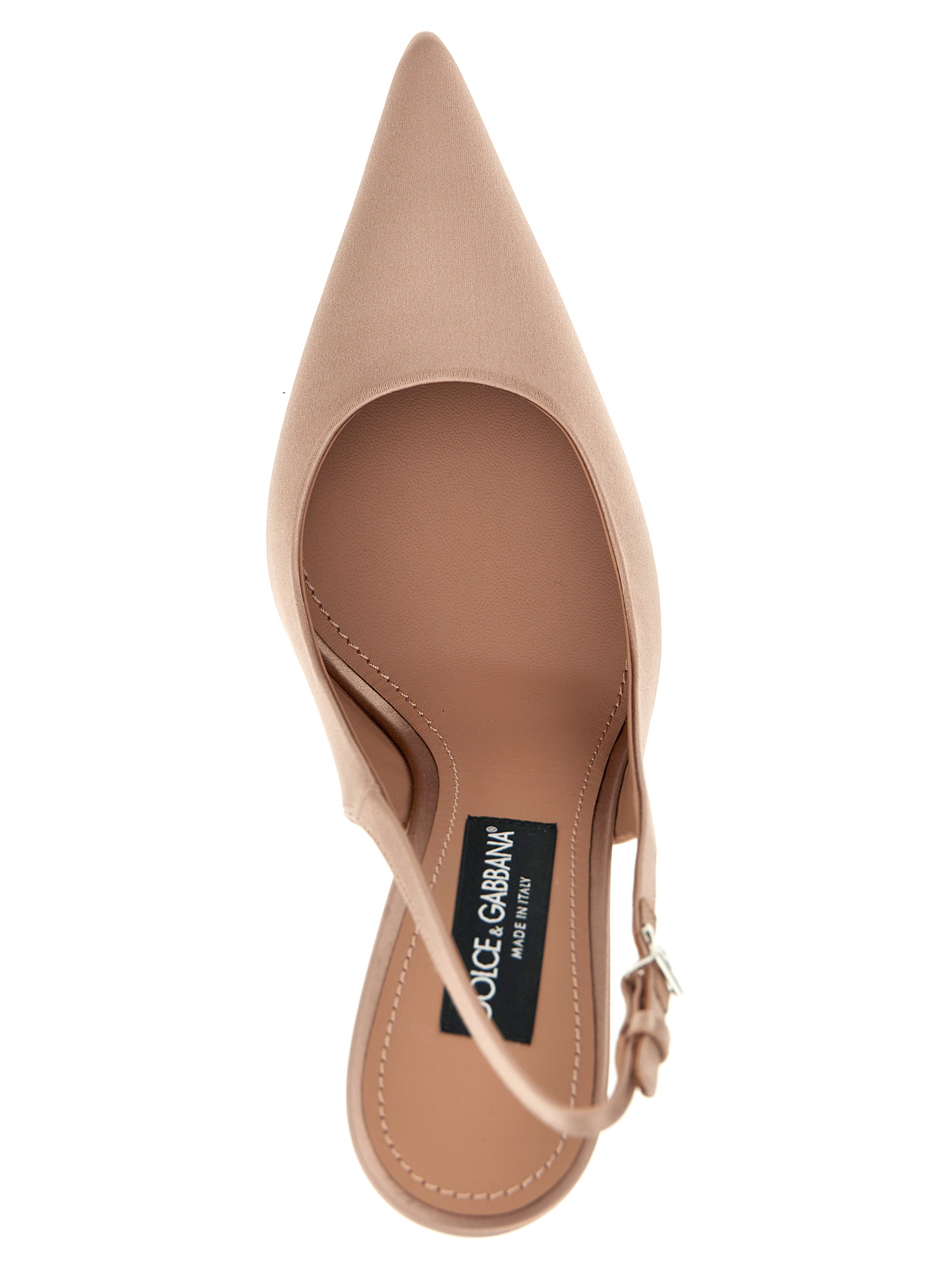 Satin slingbacks CG0776A76308H056 (Dolce & Gabbana / パンプス・ハイヒール ) | Dolce & Gabbana (ドルチェガッバーナ)(3)