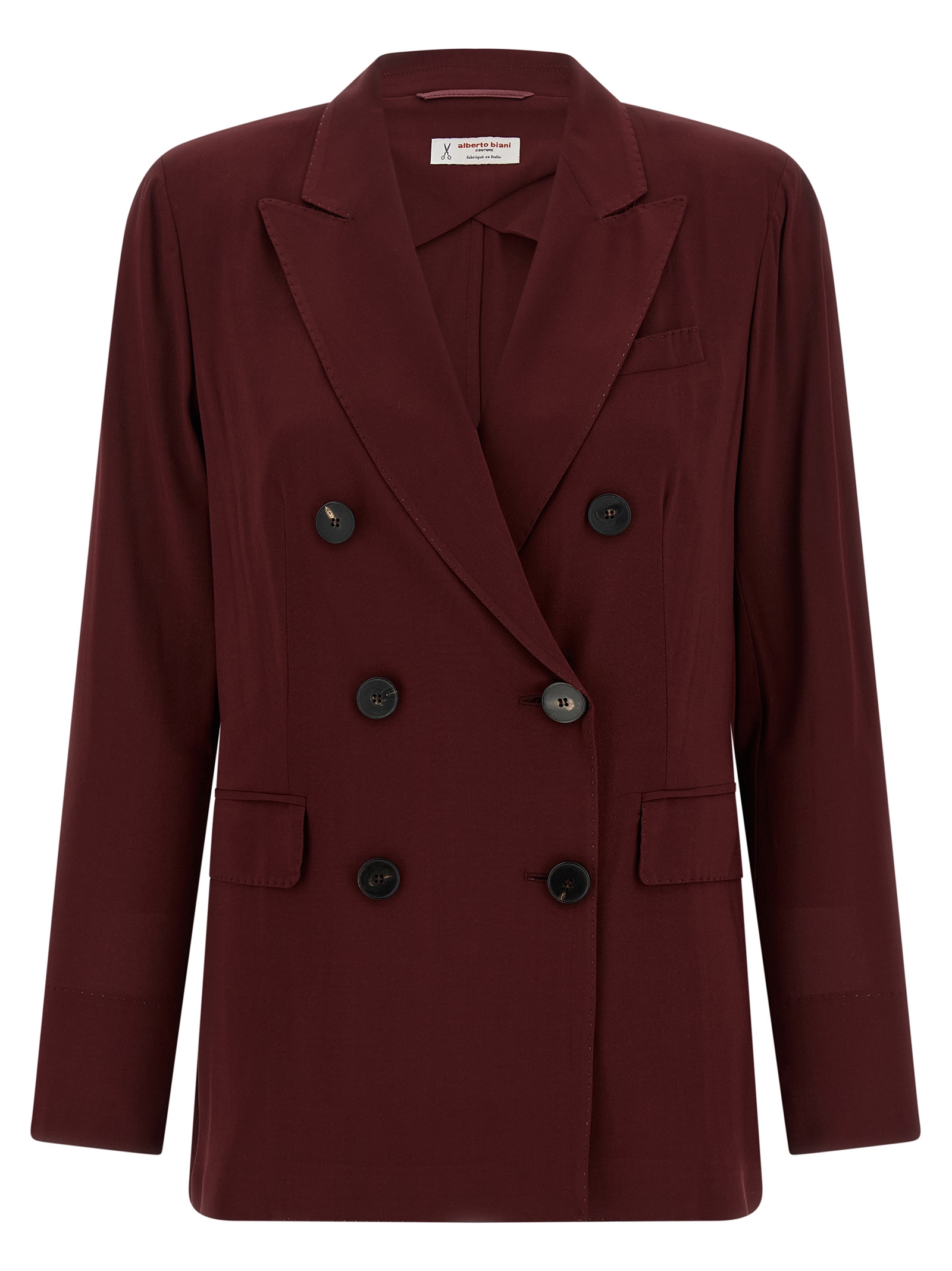 Double-breasted blazer II841VI008152 (alberto biani / ブレザー・ジャケット ) | alberto biani (アルベルト ビアーニ)