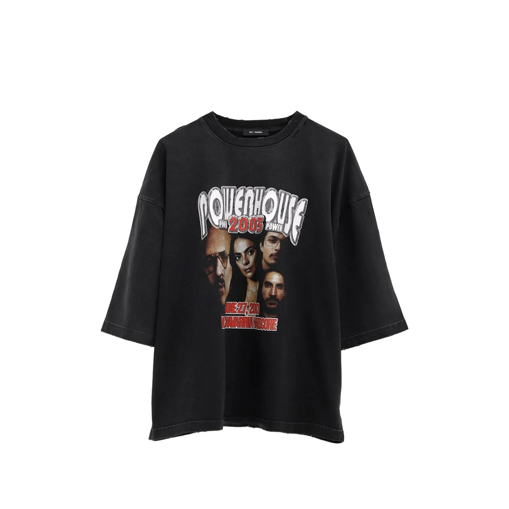 T-shirt Willy Chavarria WCJSY0229001BLACK (WILLY CHAVARRIA / Tシャツ・カットソー ) | WILLY CHAVARRIA (ウィリー チャバリア)