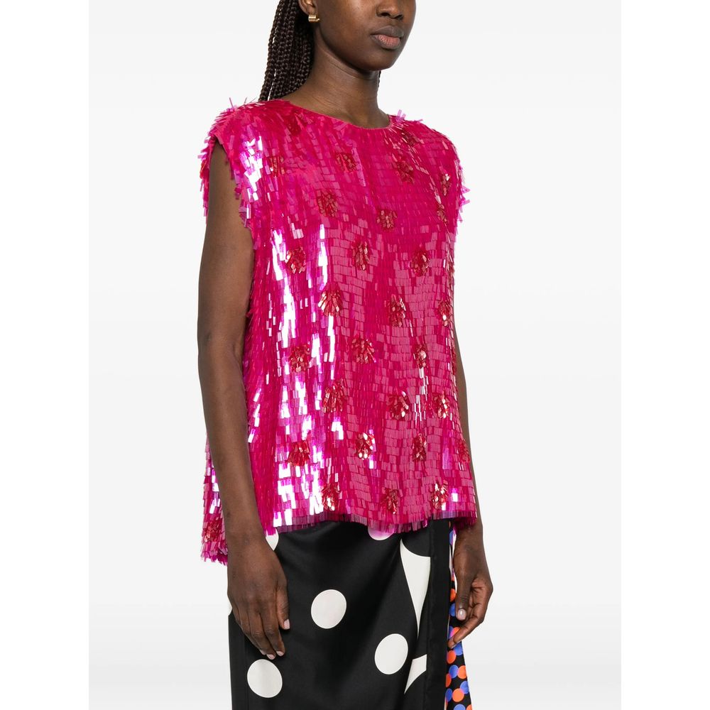 Top Dries Van Noten 3383010728304 (Dries Van Noten / タンクトップ・キャミソール ) | Dries Van Noten (ドリスヴァンノッテン)(4)