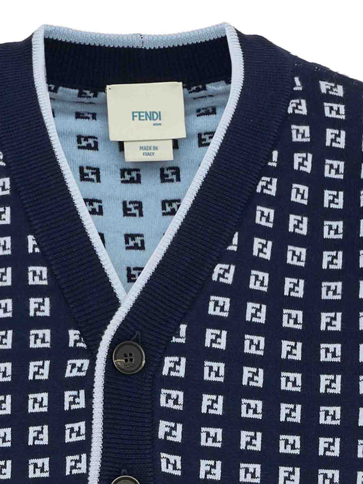 Cardigan Micro JUG203AYMYF1UPO (FENDI / ニット・セーター・カーディガン ) | FENDI (フェンディ)(2)