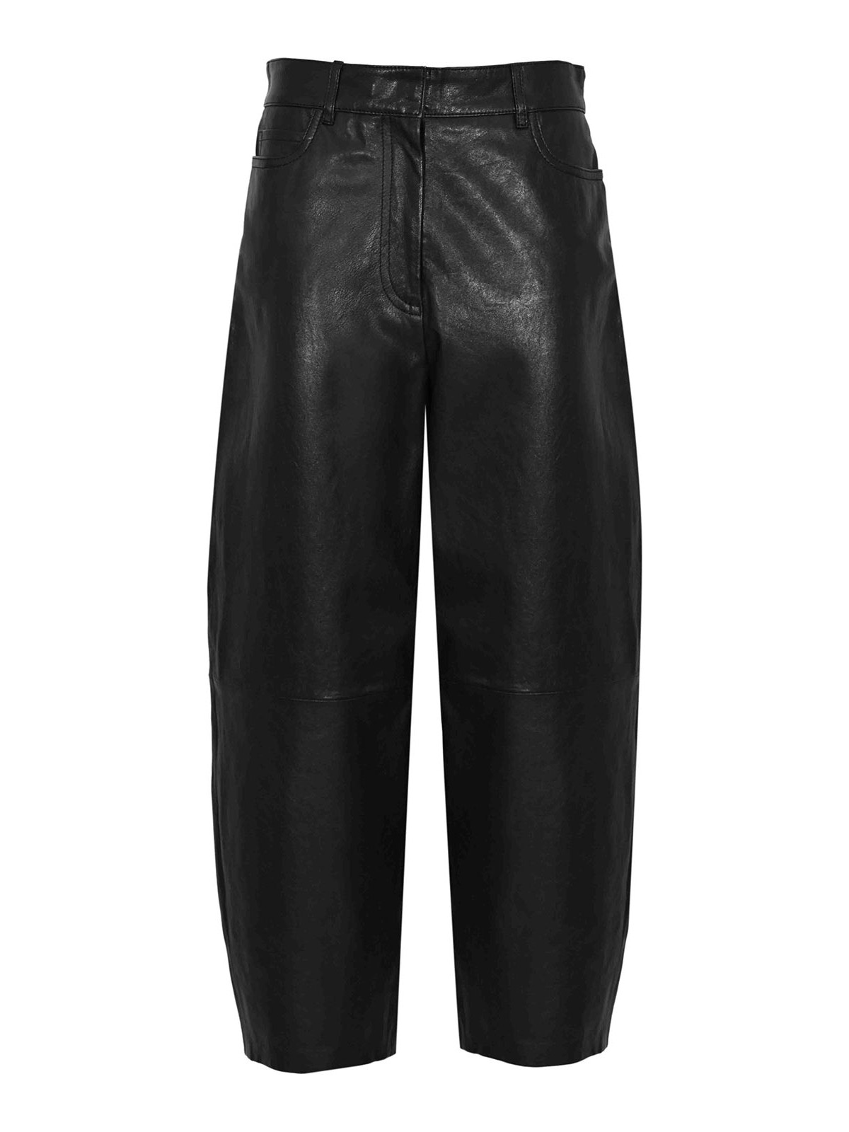 Wkdpagano Crop Leather Trousers 26154310116E15 (Weekend Max Mara / ショートパンツ ) | Weekend Max Mara (ウィークエンド マックスマーラ)