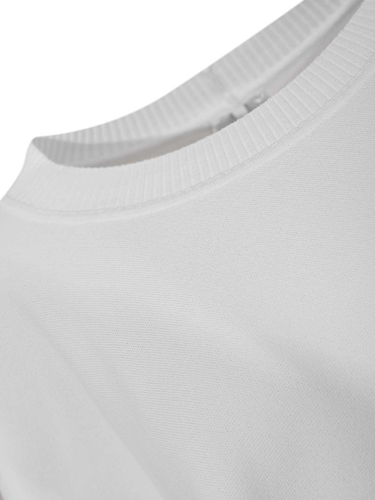 Lila Cape In White Viscose Knit F6SA14A010 (LIVIANA CONTI / シャツ・ブラウス ) | LIVIANA CONTI (リビアナ コンティ)(2)