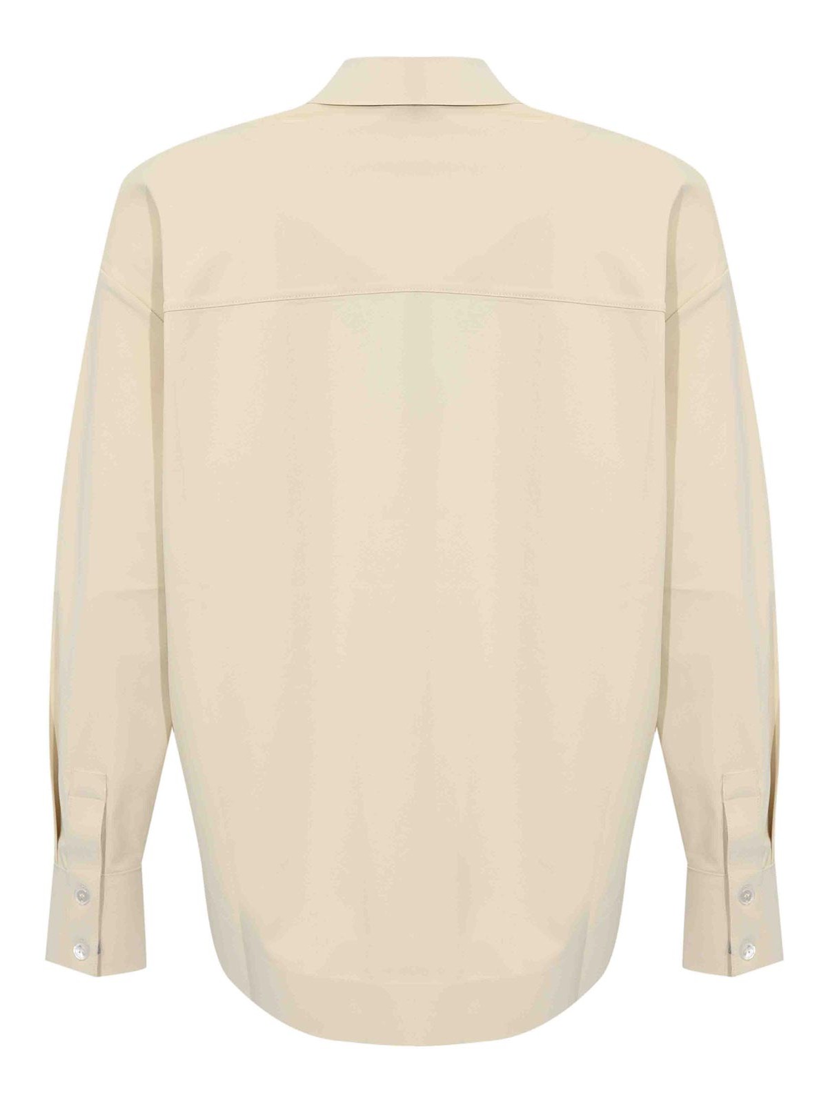 Mmlbaita Shirt In Ivory Technical Fabric 26169510376E15 (Max Mara / シャツ・ブラウス ) | Max Mara (マックスマーラ)(1)