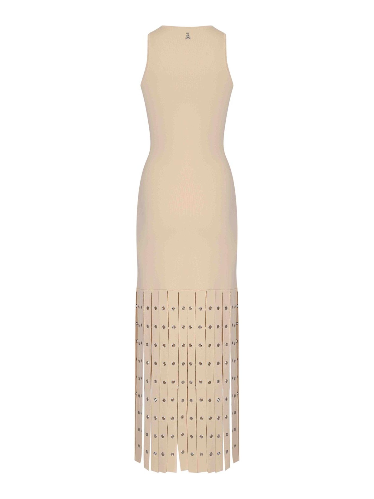 Viscose knit dress with fringes 8A1653K324W409 (PATRIZIA PEPE / ワンピース・ドレス・オールインワン ) | PATRIZIA PEPE (パトリツィア ペペ)(1)