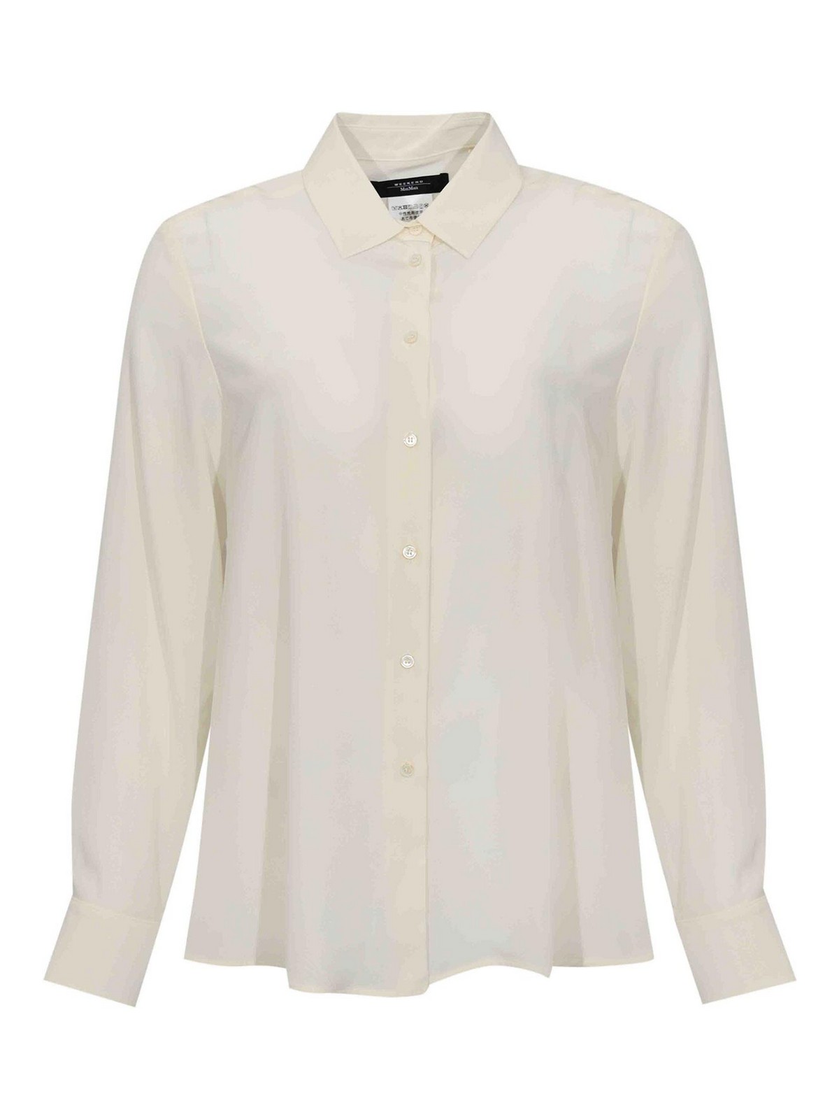 Wkdcurvone Shirt In Silk Crepe De Chine 26151111216E15 (Weekend Max Mara / シャツ・ブラウス ) | Weekend Max Mara (ウィークエンド マックスマーラ)