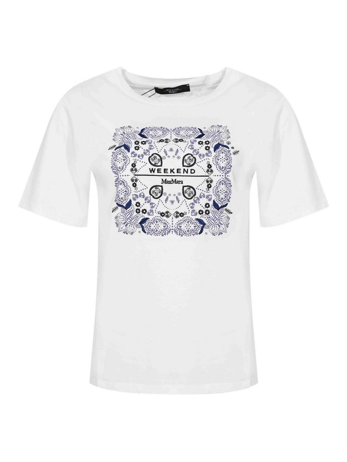 Wkdwest Cotton T-Shirt 26159710416E15 (Weekend Max Mara / Tシャツ・カットソー ) | Weekend Max Mara (ウィークエンド マックスマーラ)