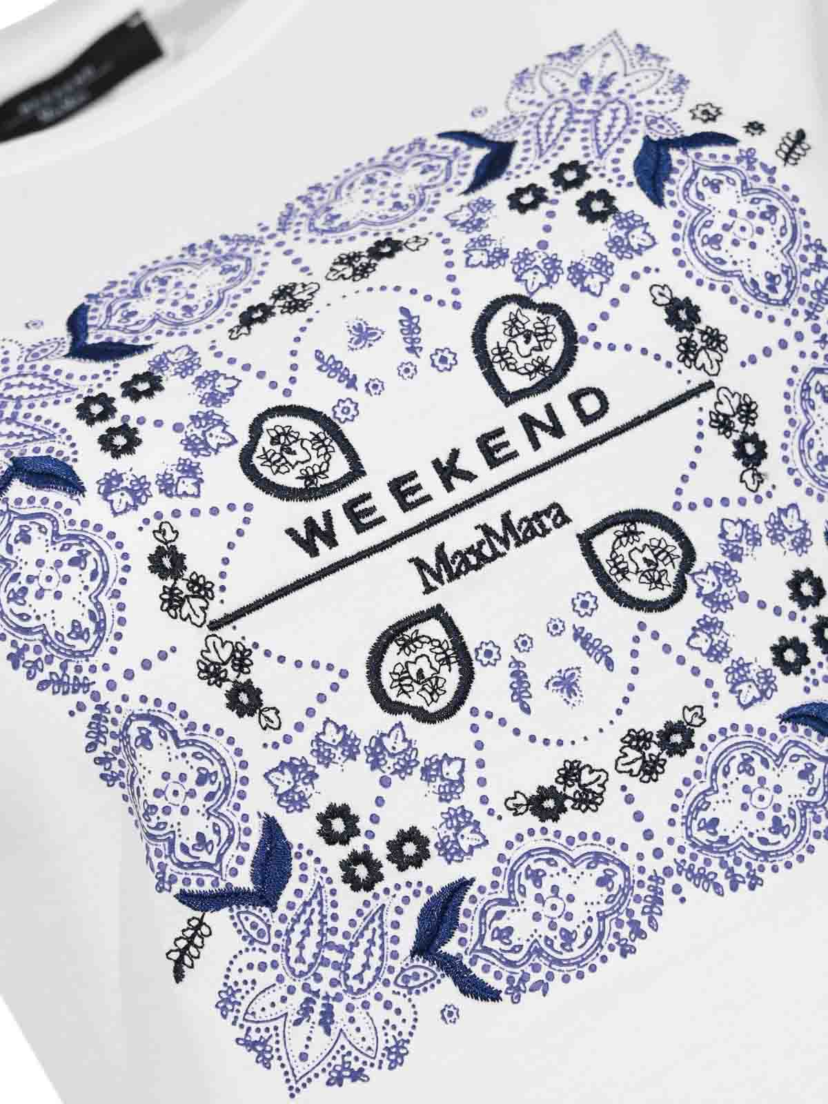 Wkdwest Cotton T-Shirt 26159710416E15 (Weekend Max Mara / Tシャツ・カットソー ) | Weekend Max Mara (ウィークエンド マックスマーラ)(2)