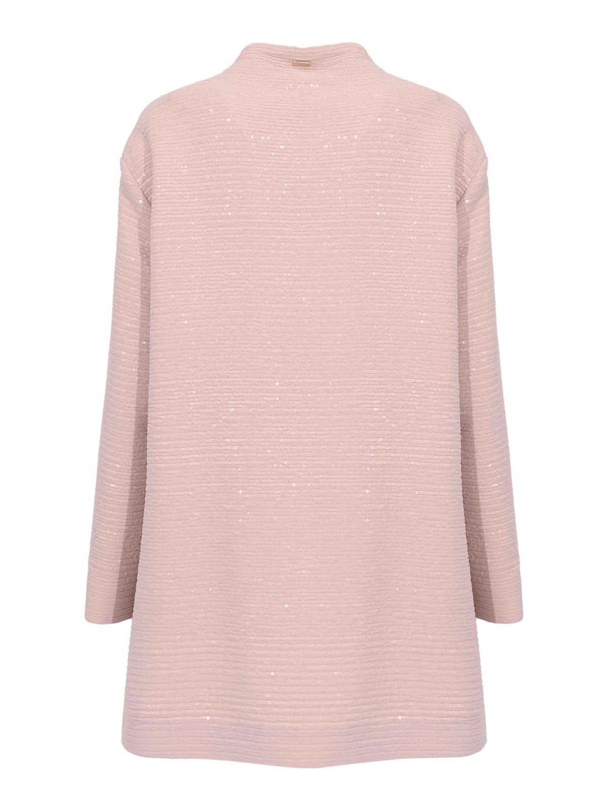 Coat With Dark Pink Sequins CA000610D12862S4173 (Herno / ワンピース・ドレス・オールインワン ) | Herno (ヘルノ)(1)
