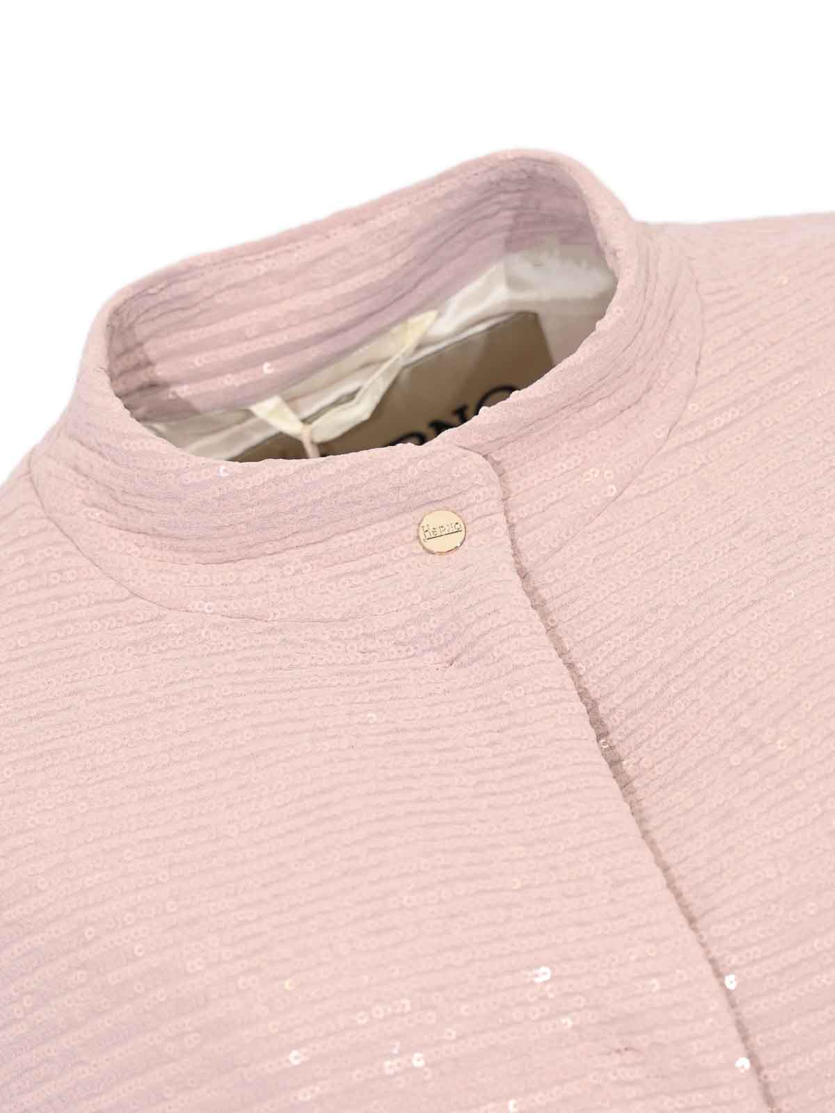 Coat With Dark Pink Sequins CA000610D12862S4173 (Herno / ワンピース・ドレス・オールインワン ) | Herno (ヘルノ)(2)