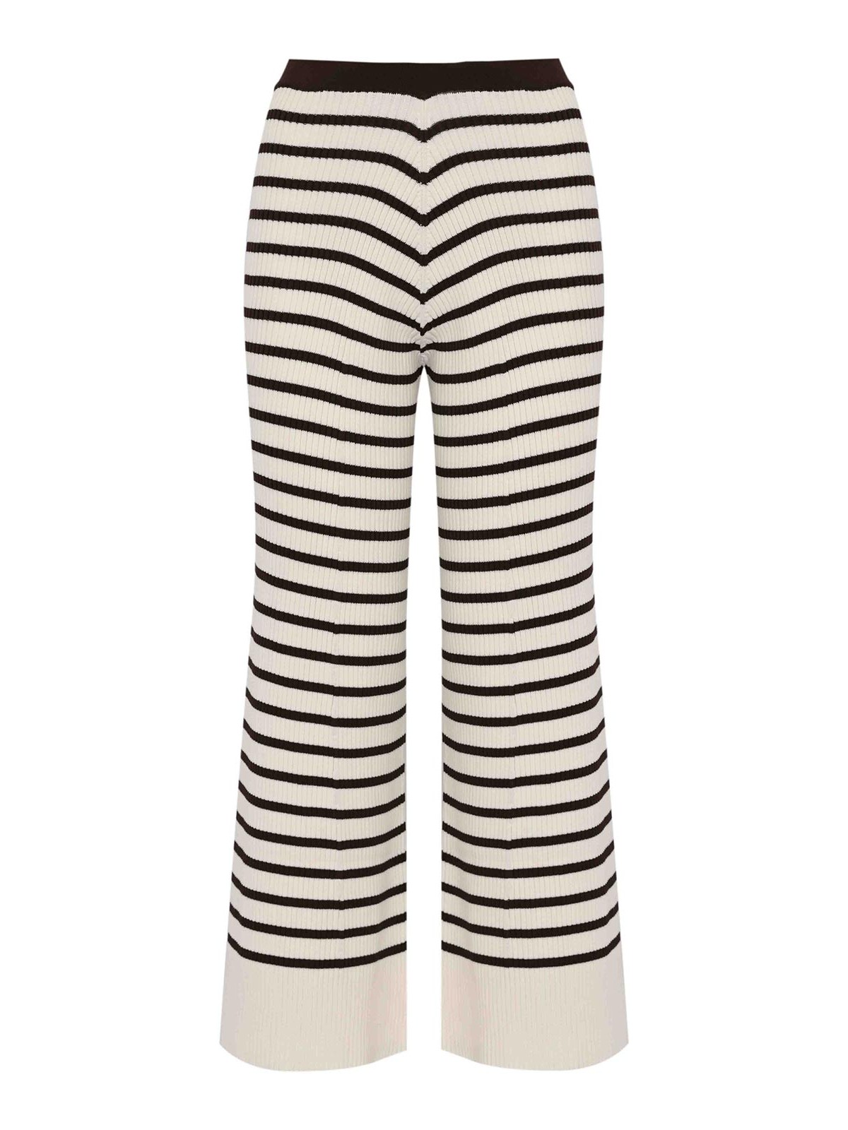 Lucrezia trousers in striped cotton Y6SD05V22A1 (SEMICOUTURE / パンツ ) | SEMICOUTURE (セミクチュール)