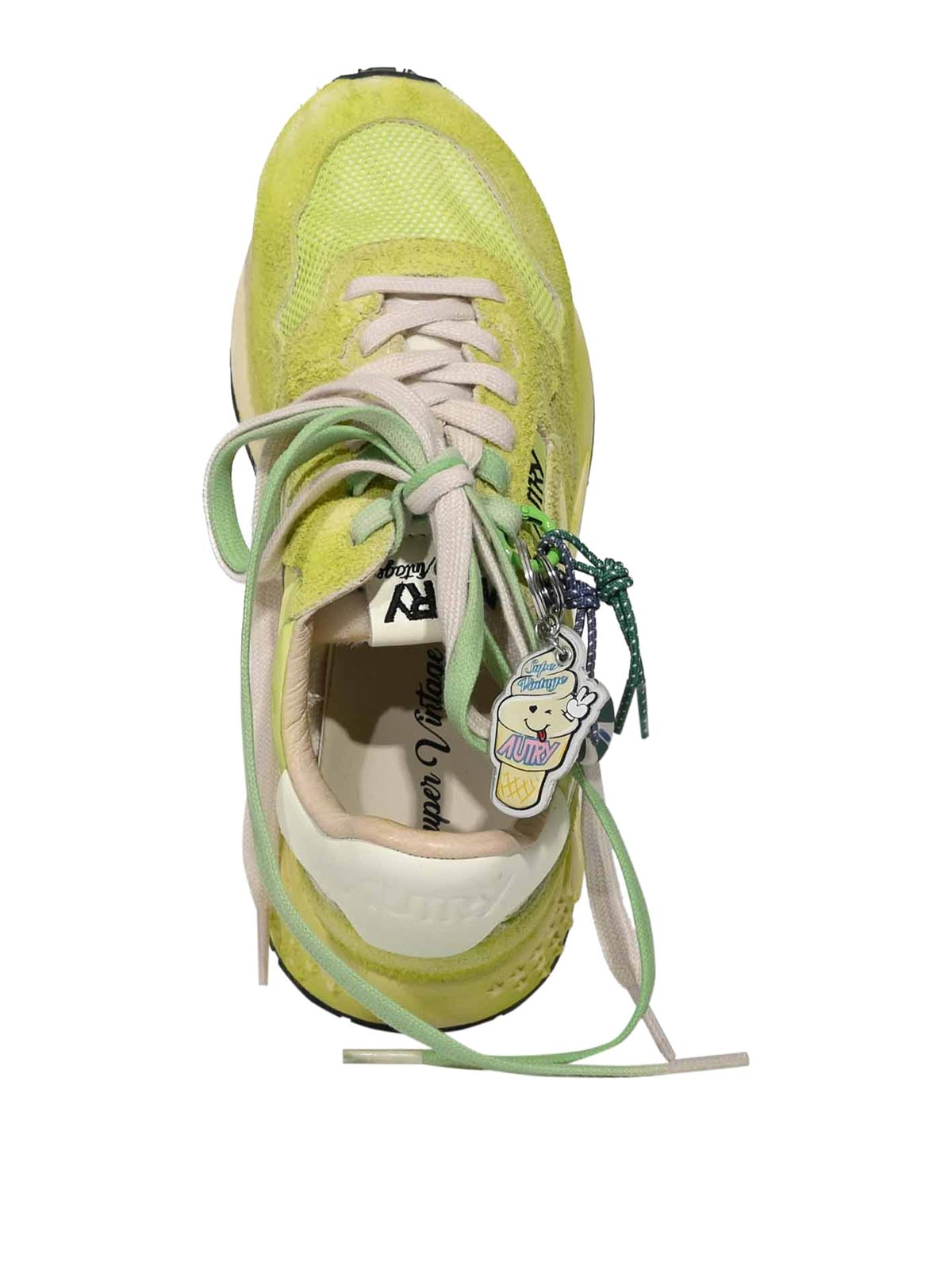 Reelwind In Suede And Nylon And Green Mesh WVLWYS05 (AUTRY / スニーカー ) | AUTRY (オートリー)(2)