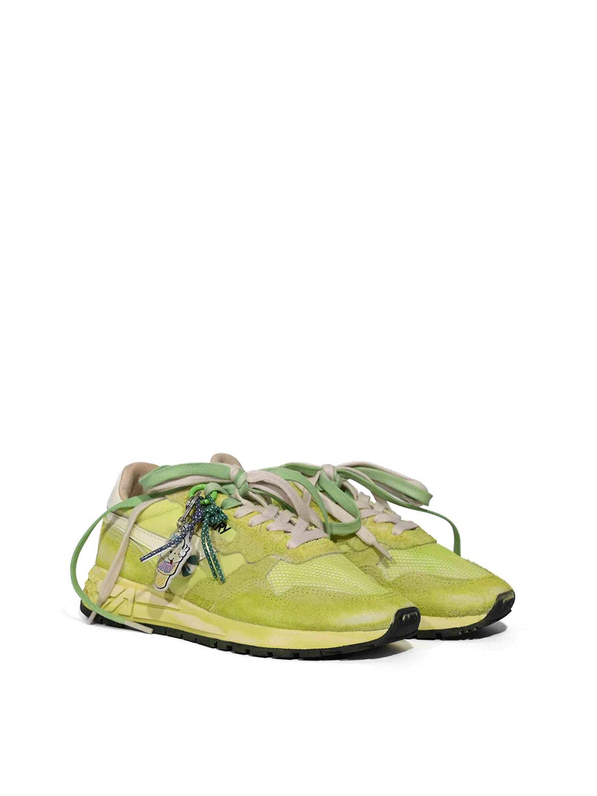 Reelwind In Suede And Nylon And Green Mesh WVLWYS05 (AUTRY / スニーカー ) | AUTRY (オートリー)(3)