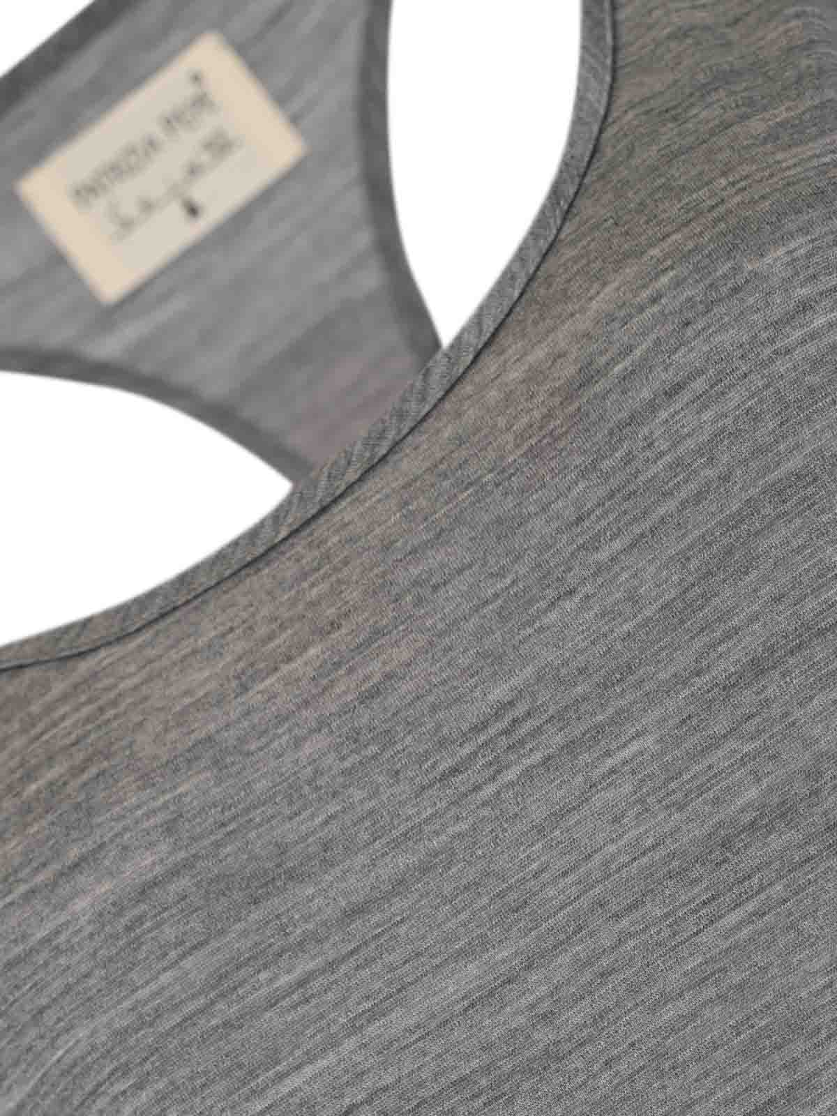 The Long Tanktop Dress In Gray Wool Jersey 8A1643J249S119 (PATRIZIA PEPE / ワンピース・ドレス・オールインワン ) | PATRIZIA PEPE (パトリツィア ペペ)(2)