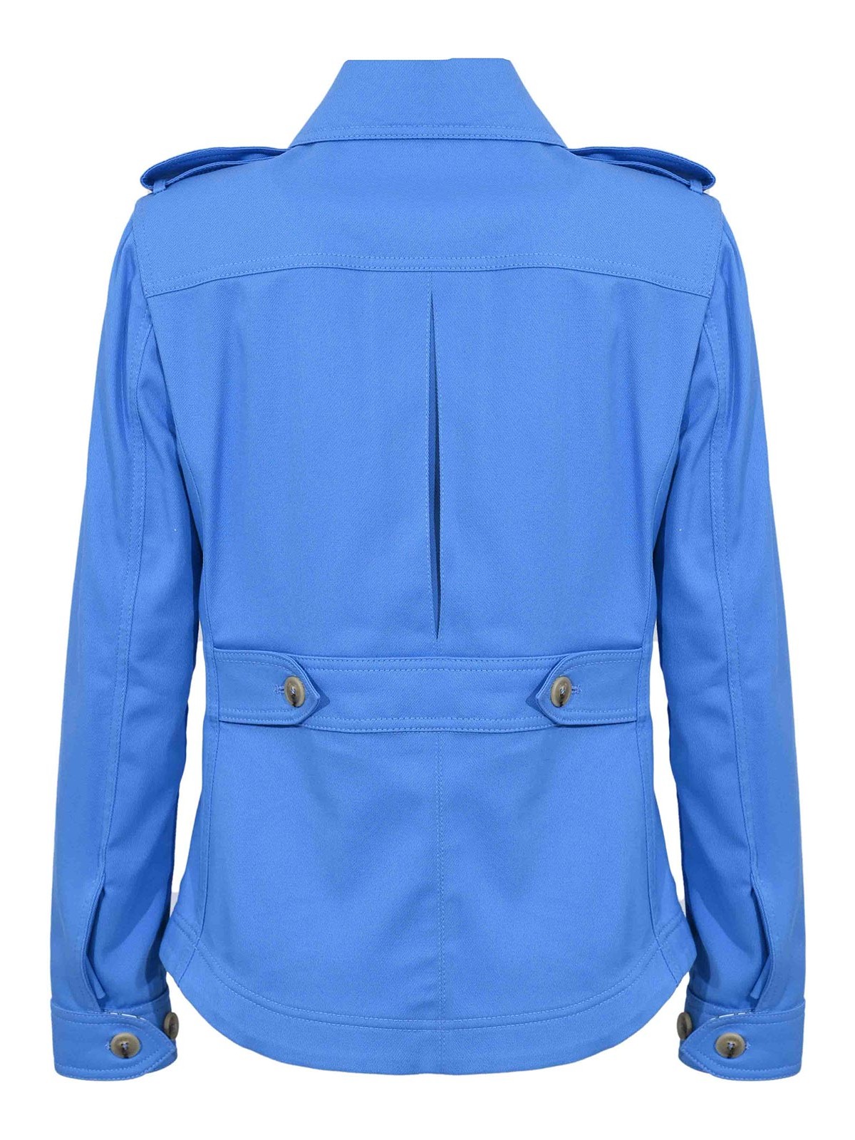 Light Blue Cotton Drill Shirt Jacket NAW0452317SYCZU200 (Fay / シャツ・ブラウス ) | Fay (フェイ)(1)