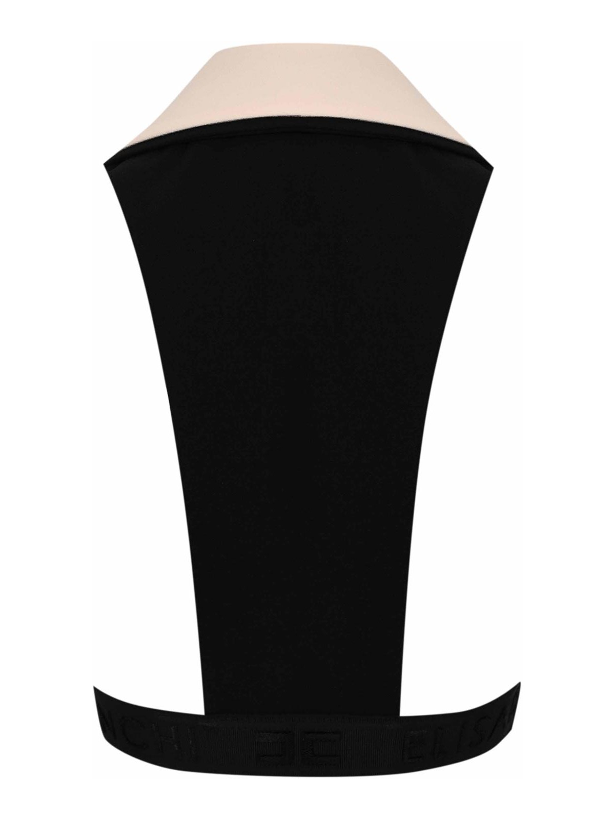 Two-tone crepe waistcoat with maxi lapels GL00161E2685 (Elisabetta Franchi / ベスト ) | Elisabetta Franchi (エリザベッタ フランキ)(1)