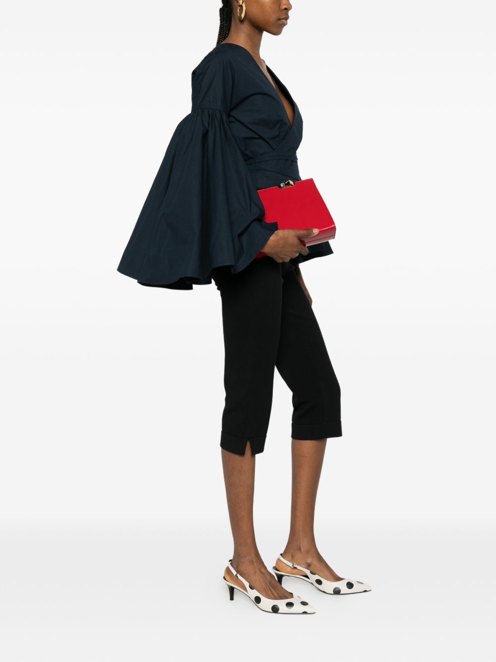 JACQUEMUS Top Blue TOW00904AW00648390 (JACQUEMUS / シャツ・ブラウス ) | JACQUEMUS (ジャックムス)(2)