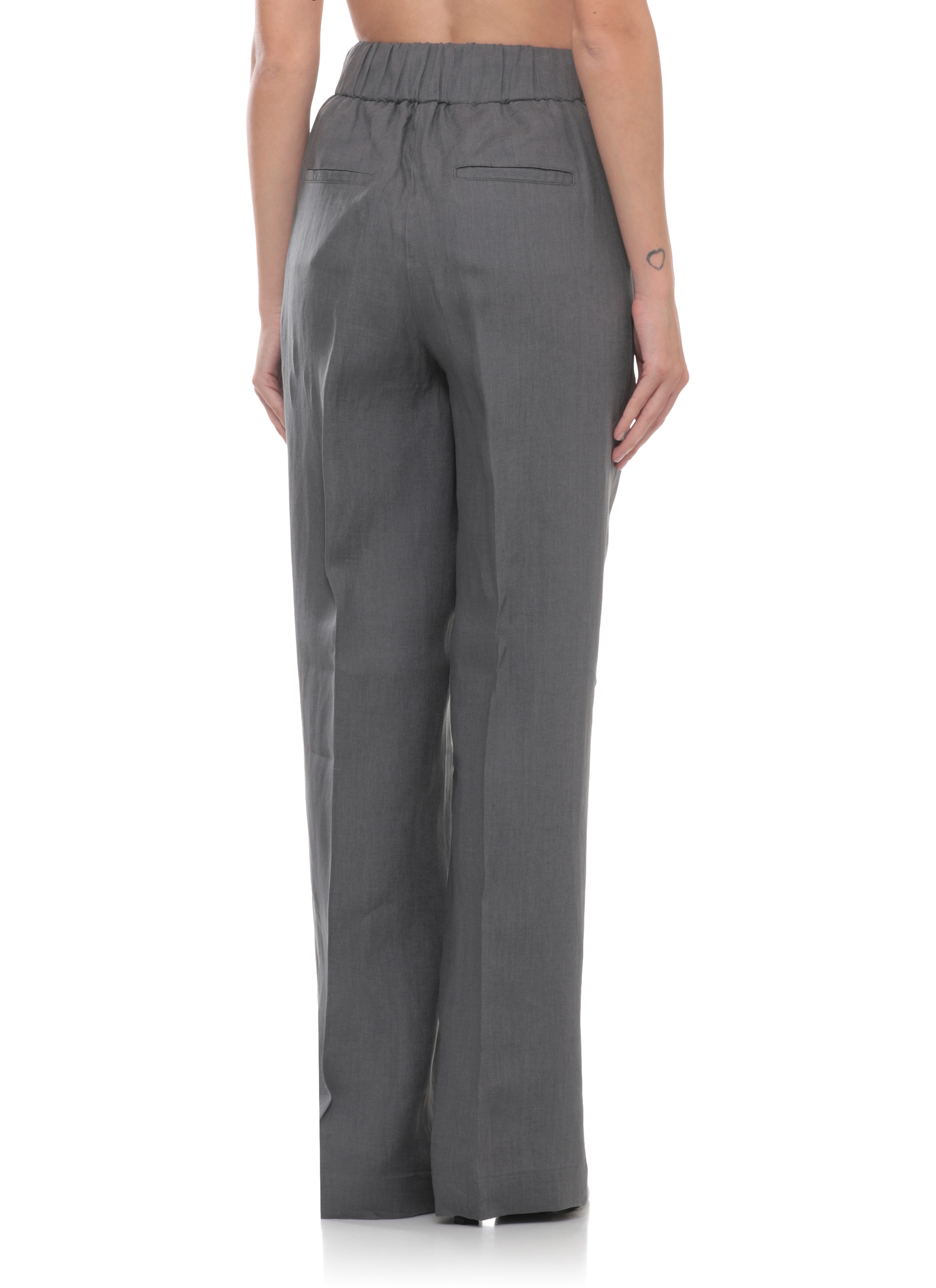 Peserico Trousers Grey P0423402647189 (PESERICO / パンツ ) | PESERICO (ペセリコ)(2)