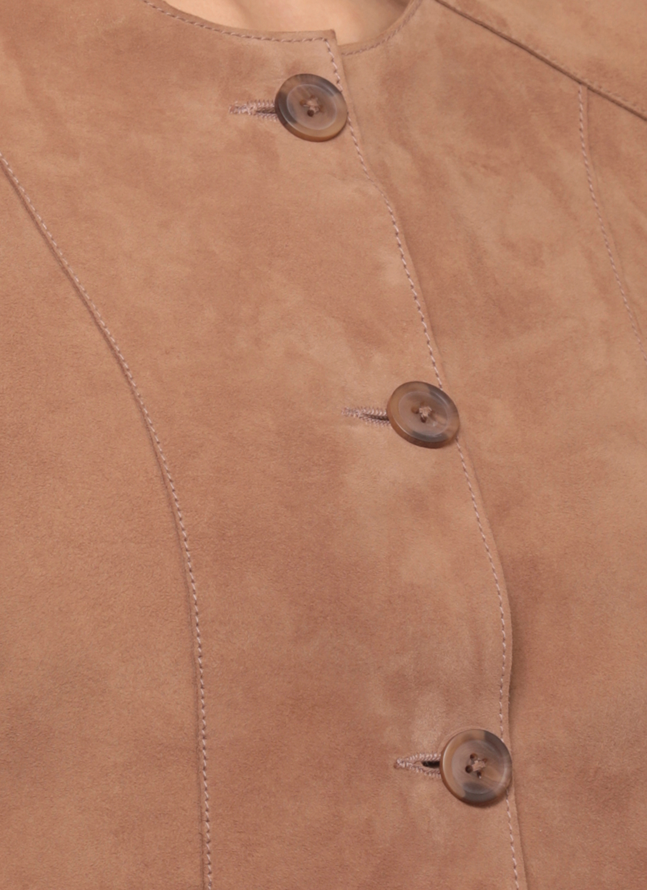 Bully Jackets Brown 6503SUEGS400NOCCIOLA (BULLY / レザー&ファージャケット・コート ) | BULLY (ブリー)(4)