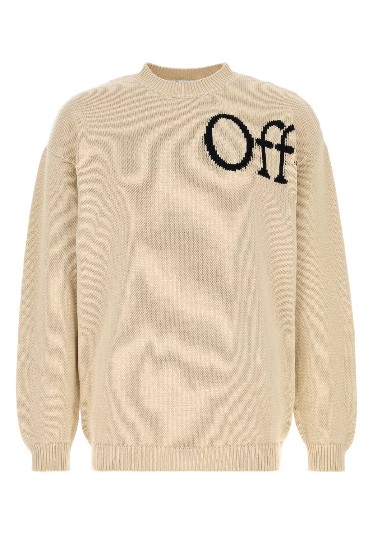 Sand cotton sweater 44MHE20QS26K001110 (Off-White / ニット・セーター・カーディガン ) | Off-White (オフホワイト)