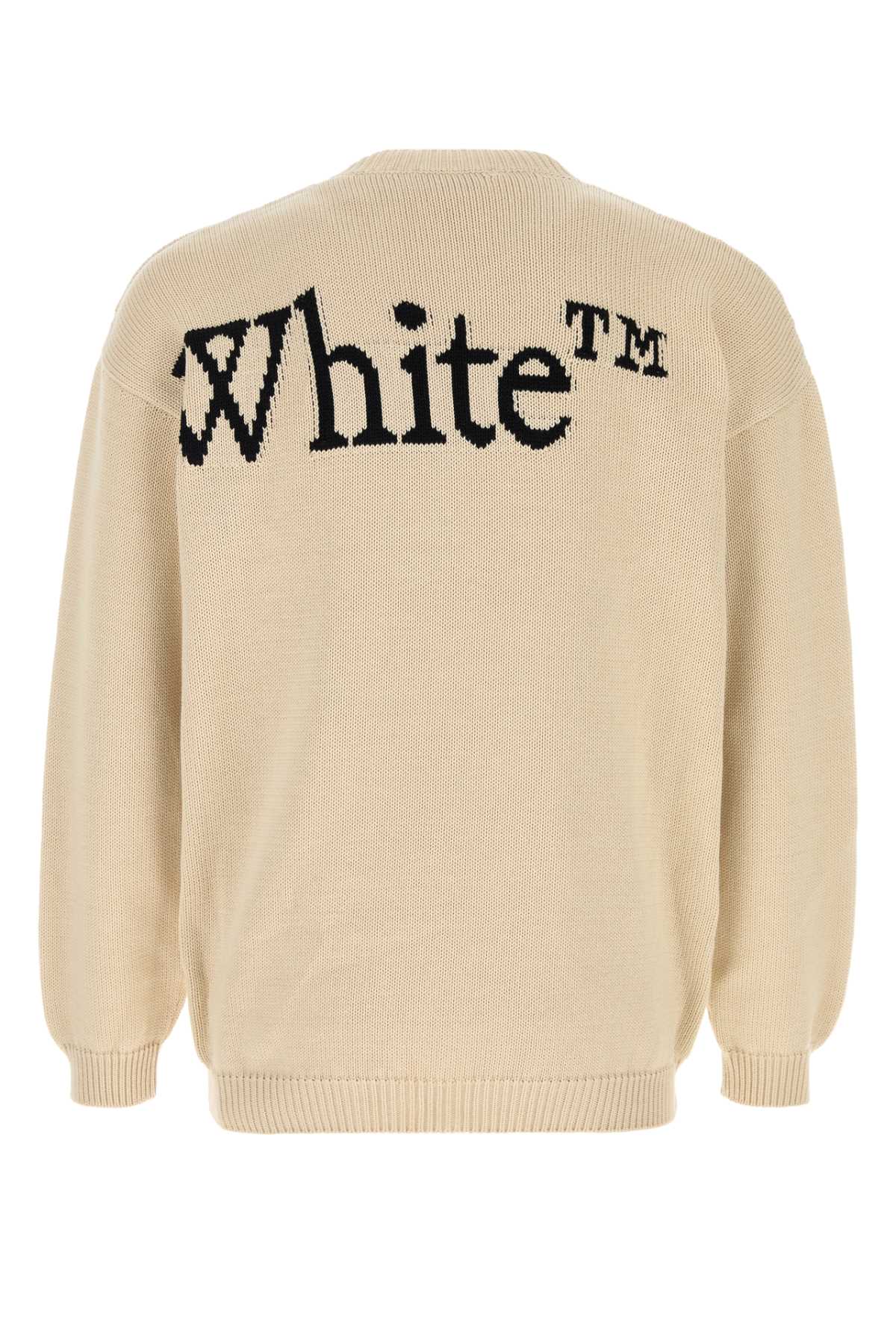 Sand cotton sweater 44MHE20QS26K001110 (Off-White / ニット・セーター・カーディガン ) | Off-White (オフホワイト)(1)