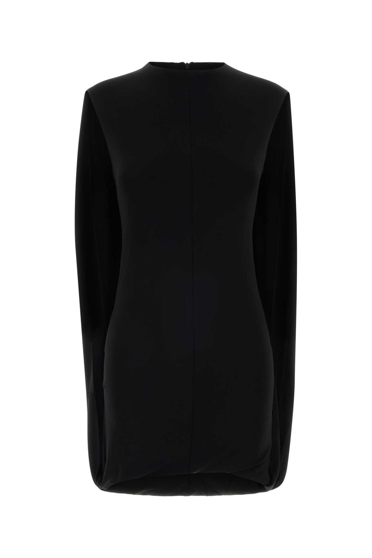 Black stretch viscose mini dress 1CC2266012001 (alexanderwang / ワンピース・ドレス・オールインワン ) | alexanderwang (アレキサンダーワン)