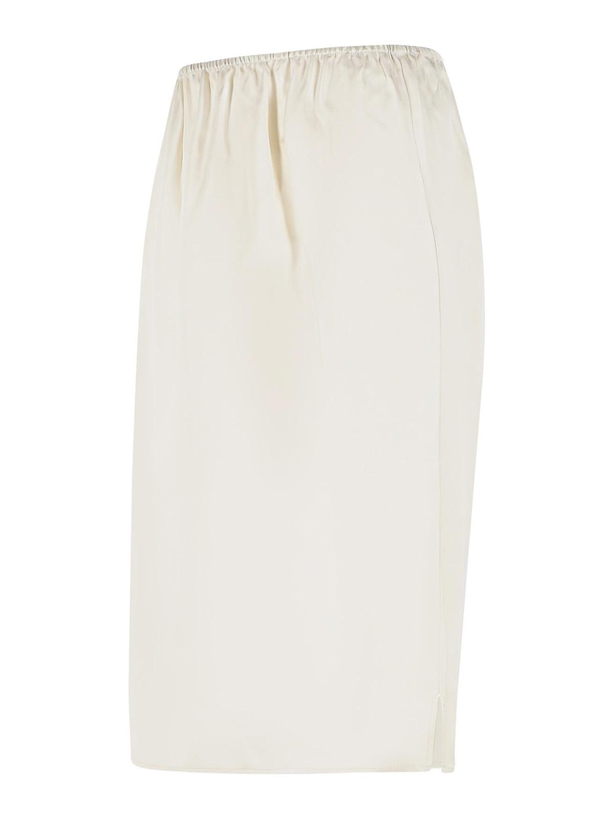 Vasali Ivory Silk Skirt VASALIIVORY (LOULOU STUDIO / スカート ) | LOULOU STUDIO (ルルスタジオ)(2)