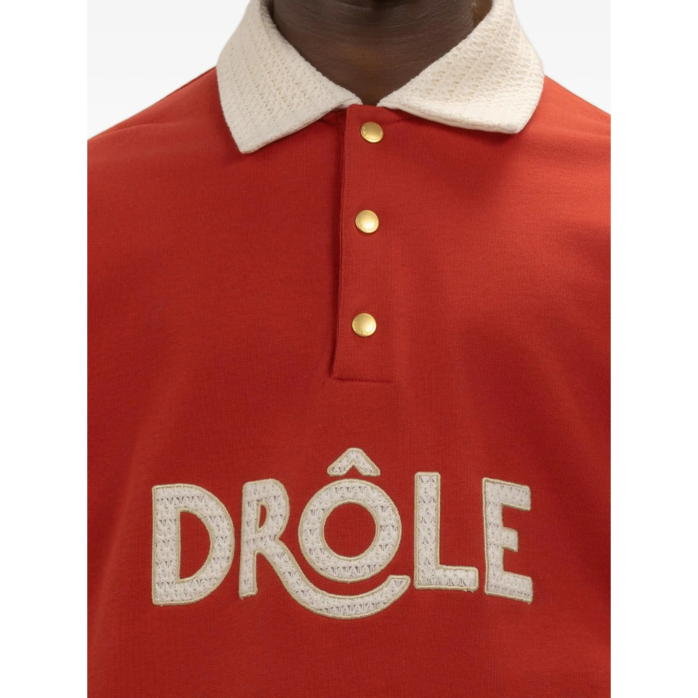 Sweater Drole De Monsieur KPL168CO127DKRED (Drôle De Monsieur / ポロシャツ ) | Drôle De Monsieur (ドロールドムッシュ)(1)