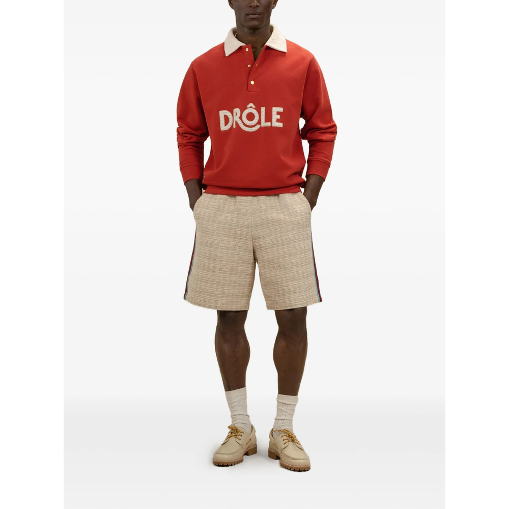 Sweater Drole De Monsieur KPL168CO127DKRED (Drôle De Monsieur / ポロシャツ ) | Drôle De Monsieur (ドロールドムッシュ)(2)